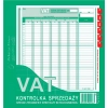 VAT - kontrolka sprzedaży 2/3 A4 418-2U